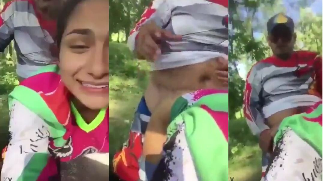 Beautiful college girl sex boyfriend park video leak