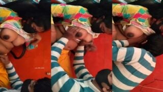 Masked Bhabhi Boob Press Hottest Xxx Fucking
