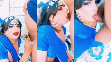 Sexy Kinnar De Deep Blowjob